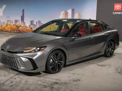 Toyota Camry thế hệ mới ra mắt cuối năm 2024 tại Việt Nam